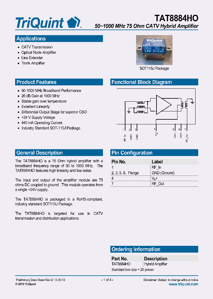 TAT8884HO_8131505.PDF Datasheet