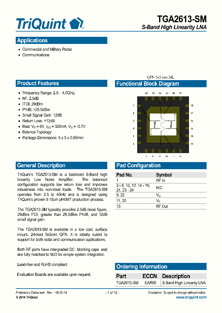TGA2613-SM_8131538.PDF Datasheet