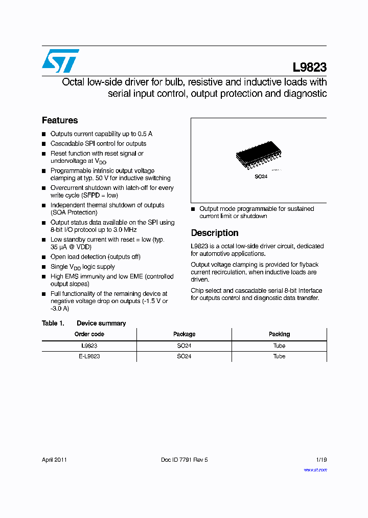 E-L9823_8132874.PDF Datasheet
