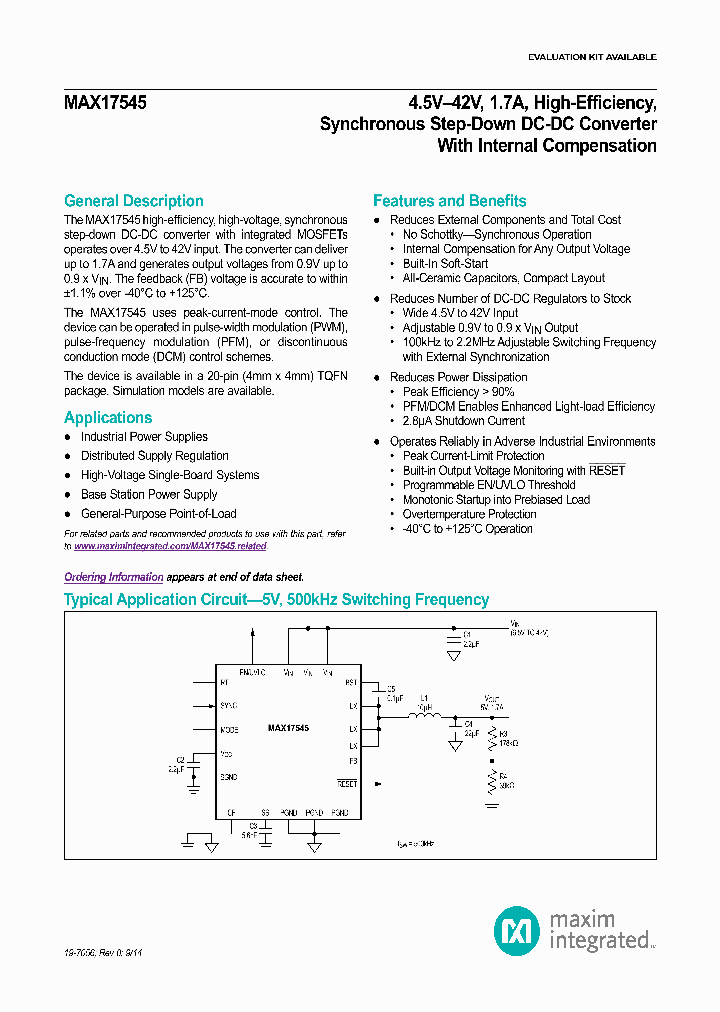 MAX17545_8133026.PDF Datasheet