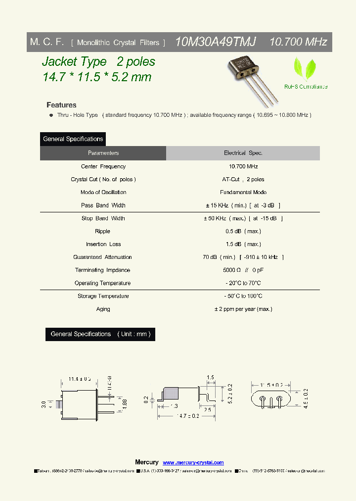 10M30A49TMJ_8133321.PDF Datasheet