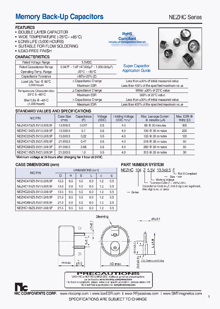 NEZHC105Z55V215X95F_8135702.PDF Datasheet