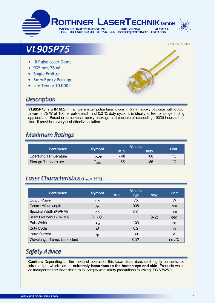 VL905P75_8135745.PDF Datasheet