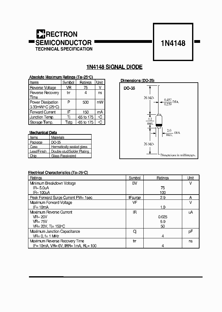 1N4148-F3000_8136708.PDF Datasheet