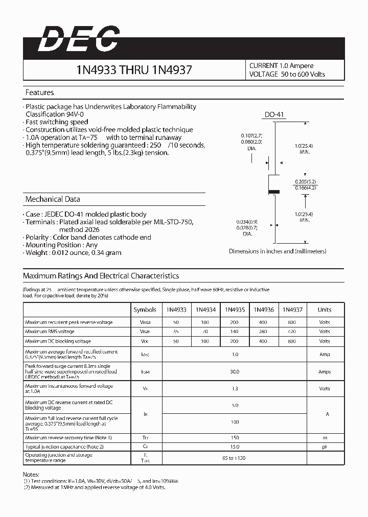 1N4935_8136913.PDF Datasheet