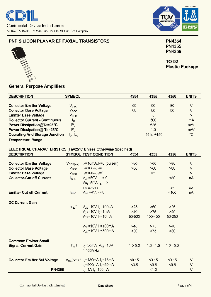 PN4354_8138029.PDF Datasheet