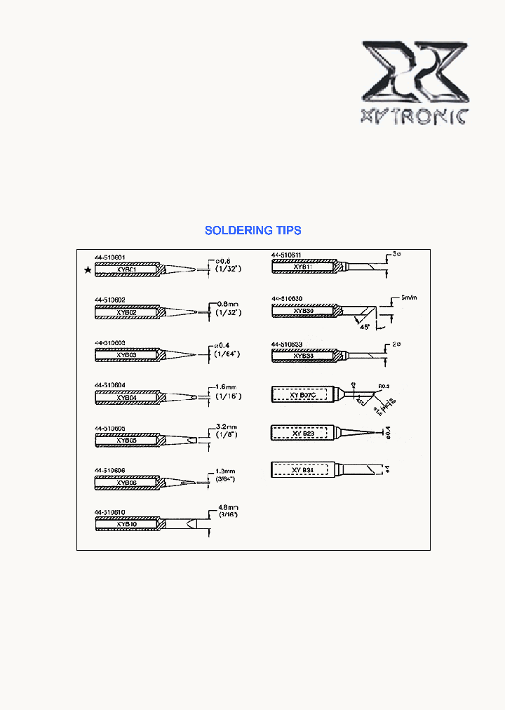 XYB10_8137778.PDF Datasheet