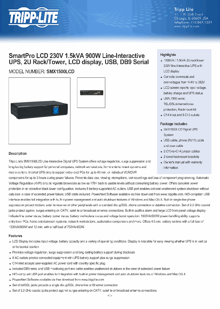SMX1500LCD_8138200.PDF Datasheet