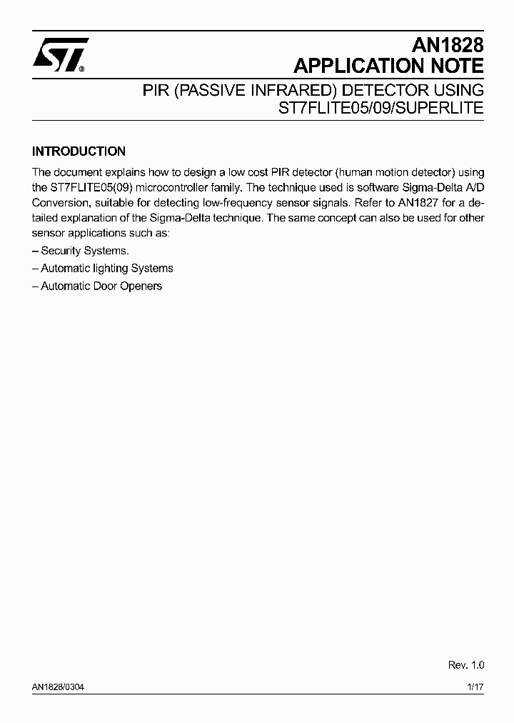 AN1828_8142963.PDF Datasheet