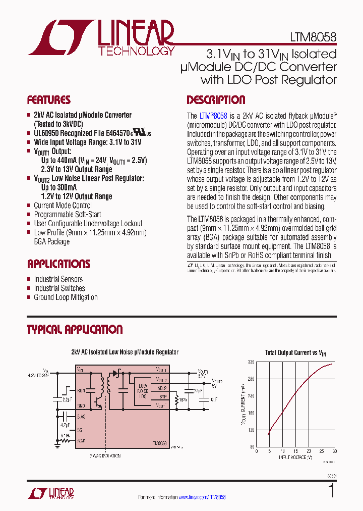 LTM8058_8145811.PDF Datasheet