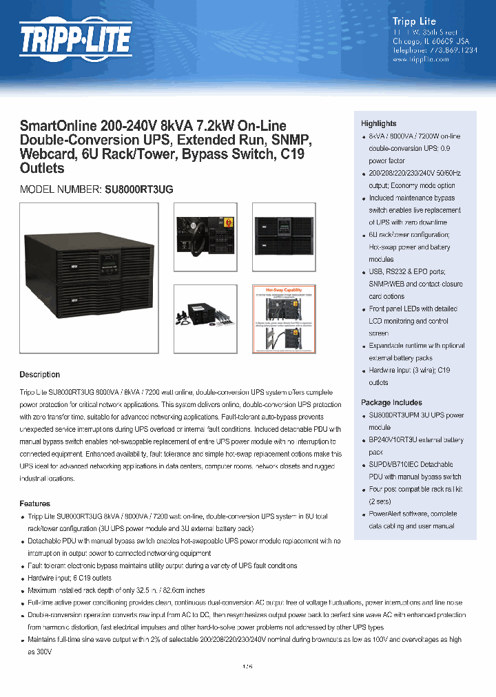 SU8000RT3UG_8146746.PDF Datasheet