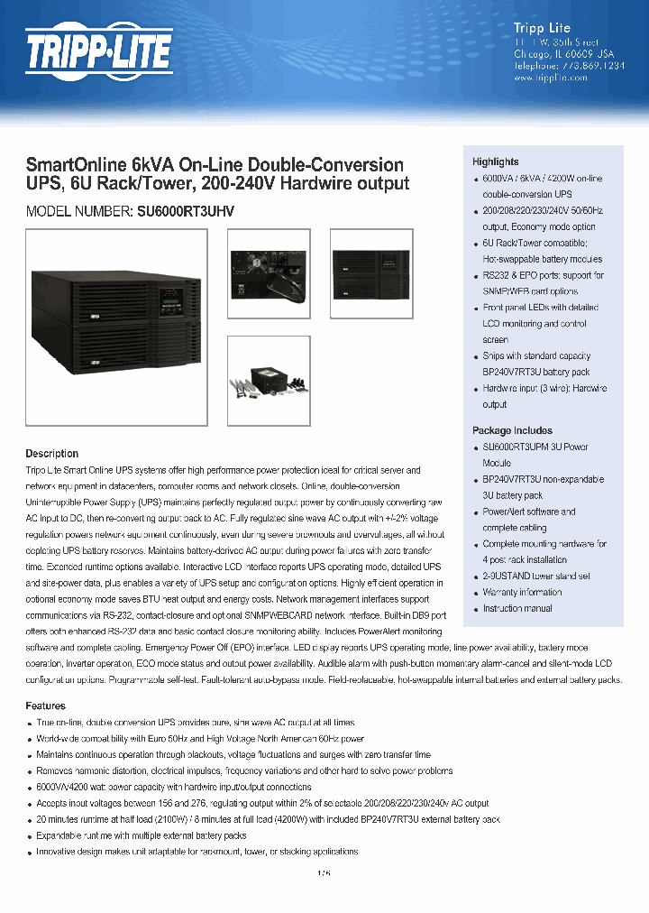 SU6000RT3UHV_8146749.PDF Datasheet