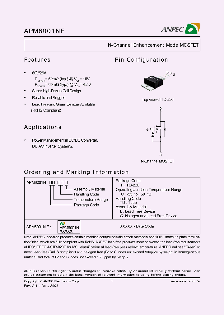 APM6001NFC-TUL_8146815.PDF Datasheet