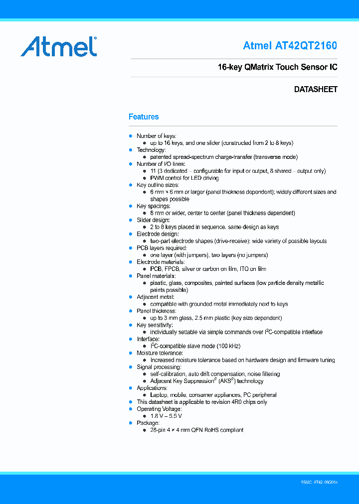 AT42QT2160-14_8147769.PDF Datasheet