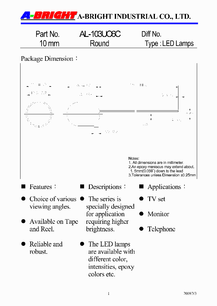 AL-103UO6C_8148491.PDF Datasheet