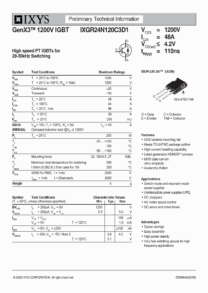 IXGR24N120C3D1_8149281.PDF Datasheet