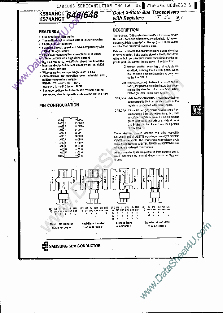 KS74AHCT646_7823712.PDF Datasheet