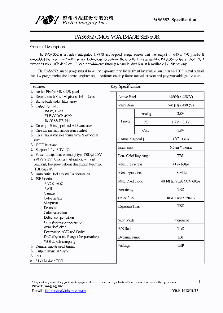 PAS6352_8150340.PDF Datasheet