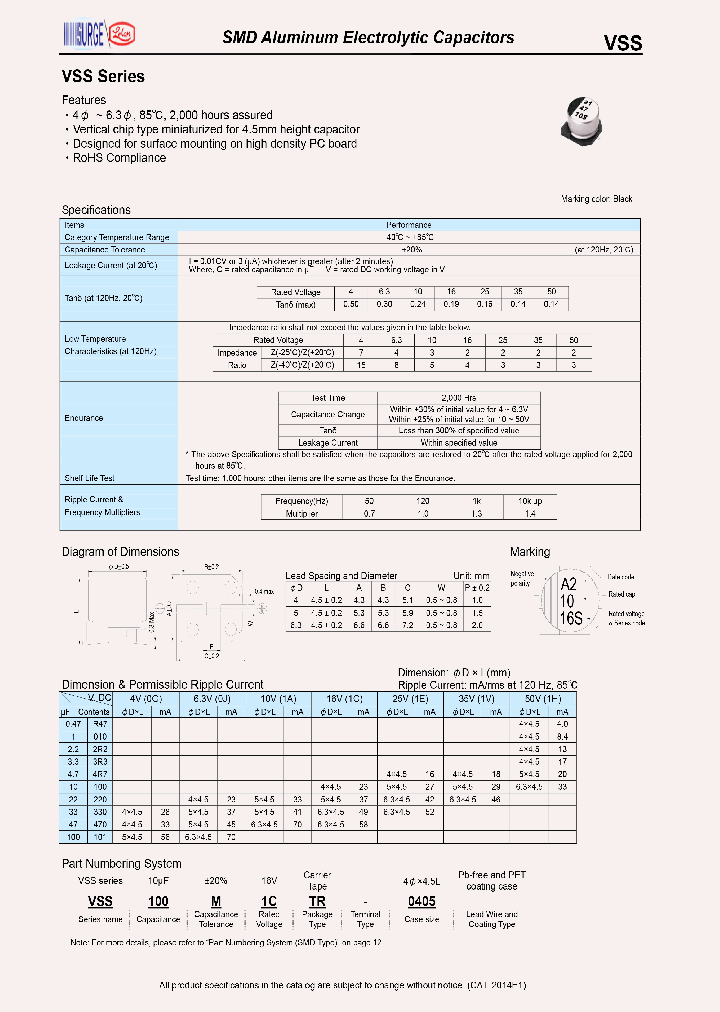 VSS_8151092.PDF Datasheet