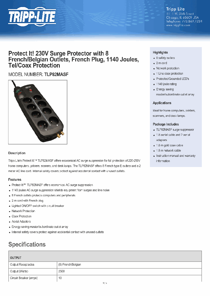 TLP82MASF_8151599.PDF Datasheet