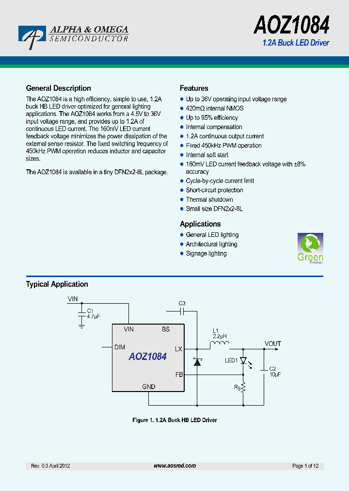 AOZ1084DI_8152209.PDF Datasheet