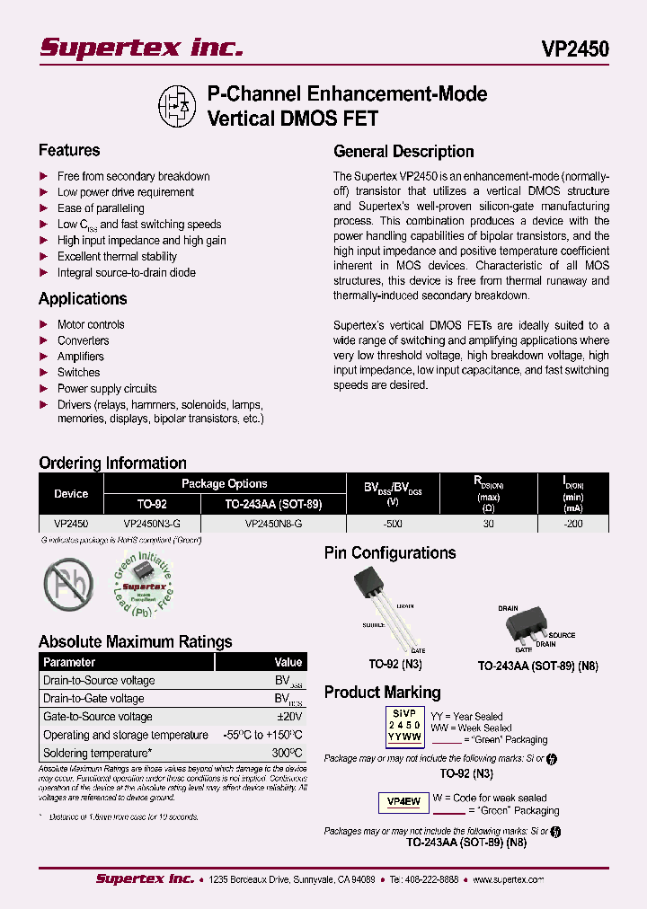 VP2450N3-G_8152605.PDF Datasheet