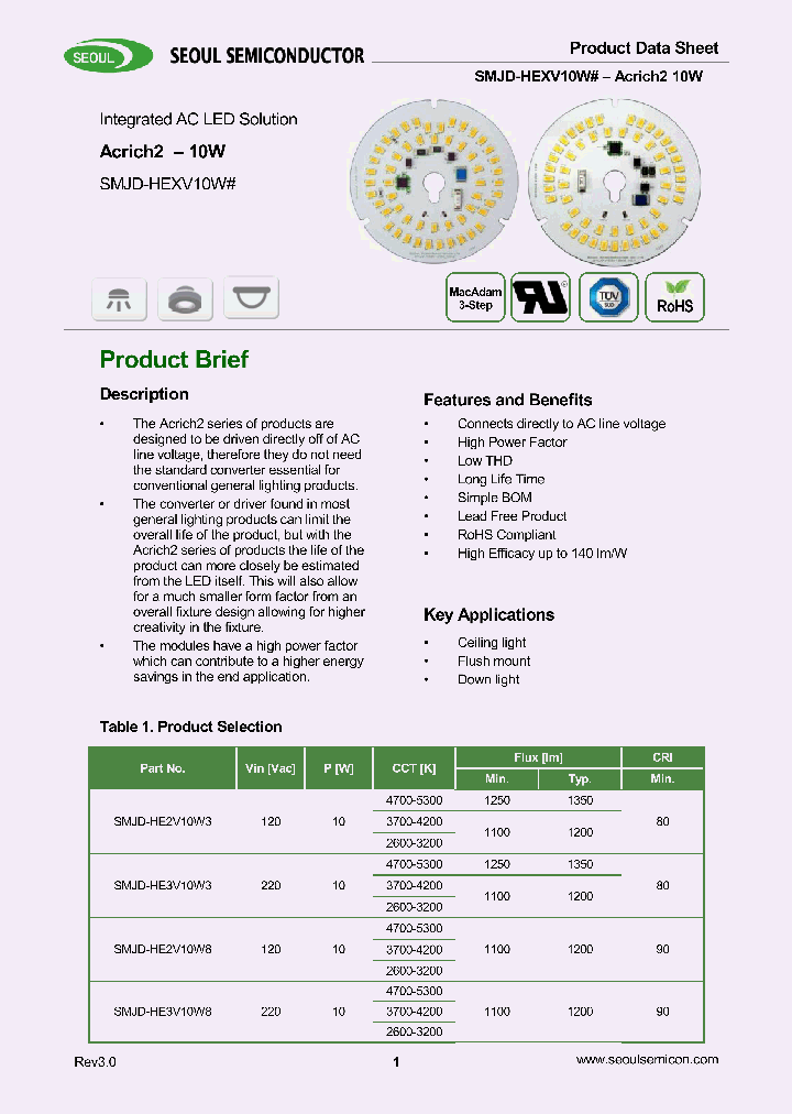SMJD-HEXV10W_8153744.PDF Datasheet