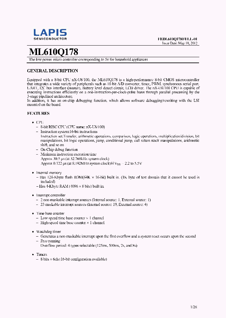 ML610Q178_8153946.PDF Datasheet