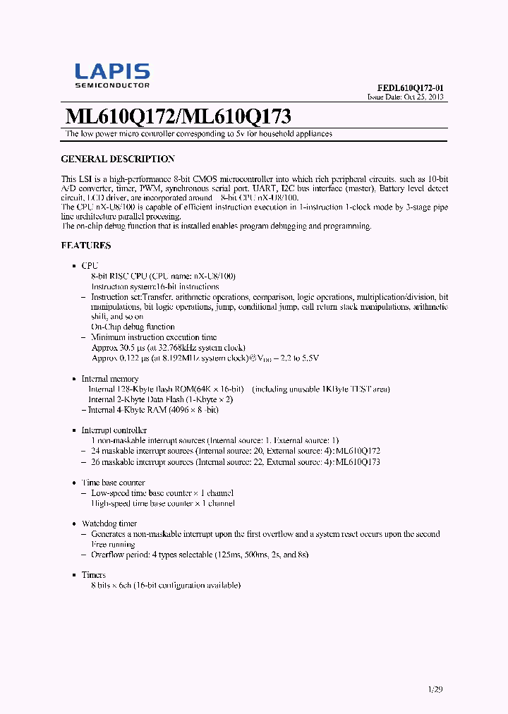 ML610Q173_8153952.PDF Datasheet