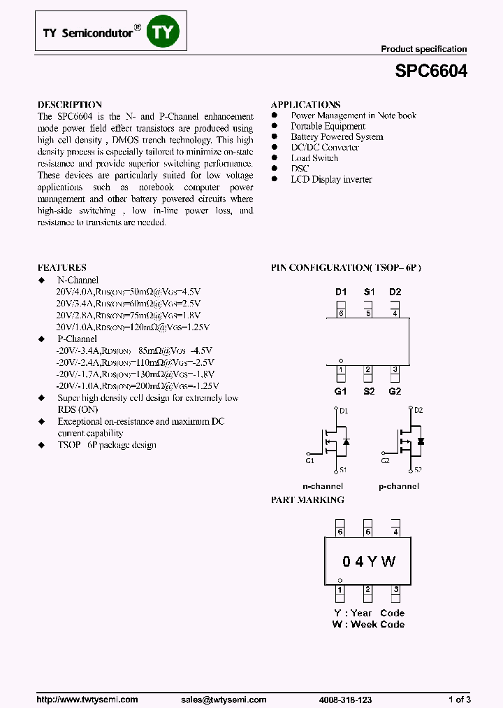 SPC6604ST6RG_8154022.PDF Datasheet