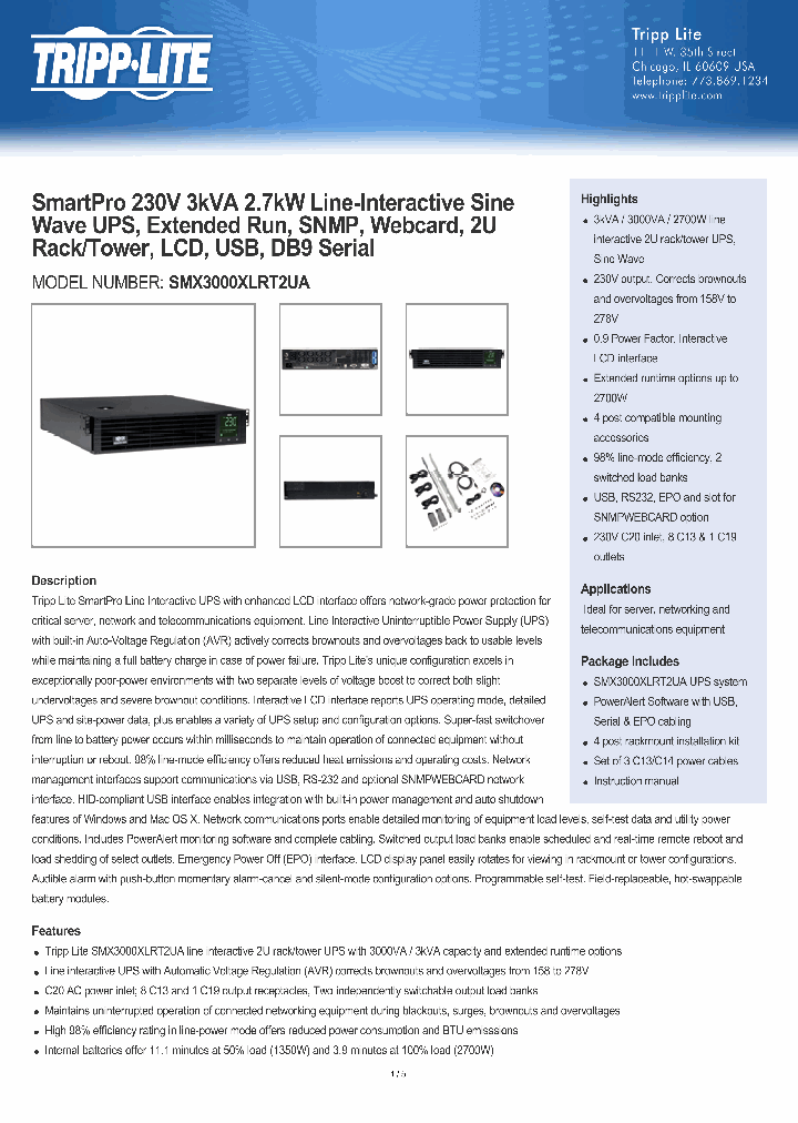 SMX3000XLRT2UA_8155299.PDF Datasheet