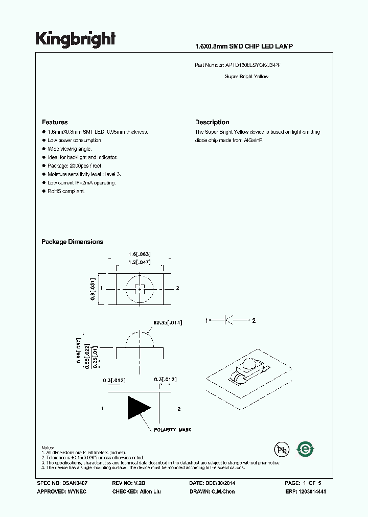 APTD1608LSYCK-J3-PF-15_8155549.PDF Datasheet
