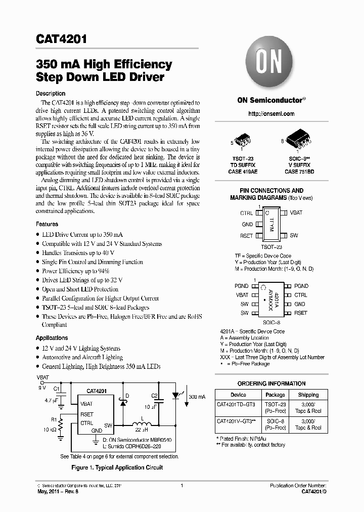 CAT4201TD-GT3_8156387.PDF Datasheet