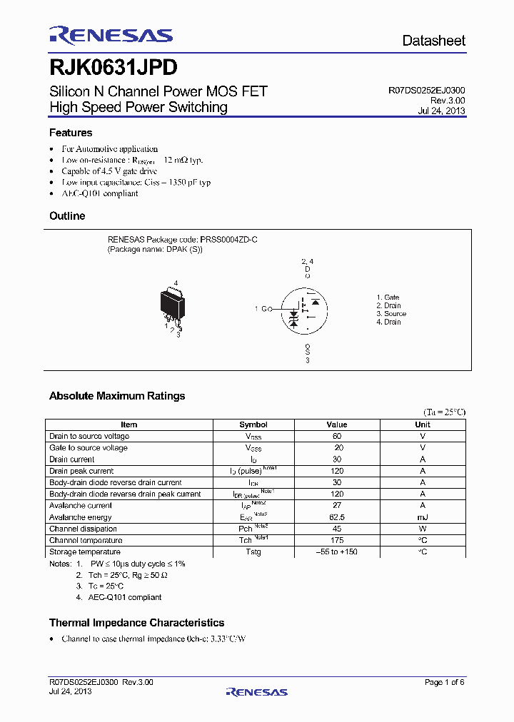 RJK0631JPD-15_8157880.PDF Datasheet