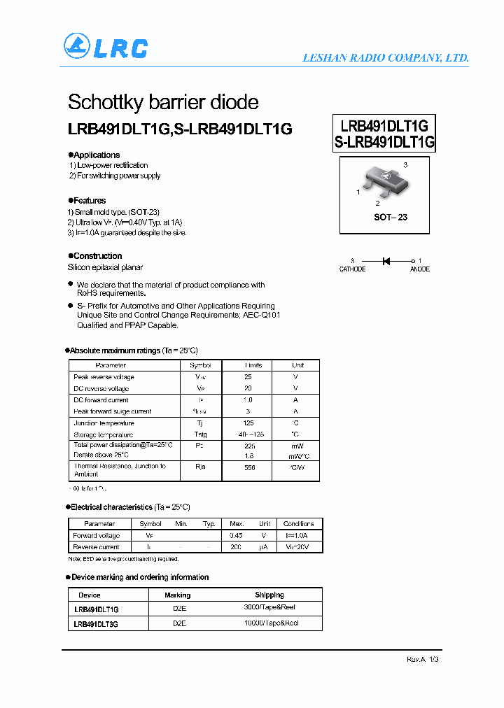 LRB491DLT1G-15_8157900.PDF Datasheet