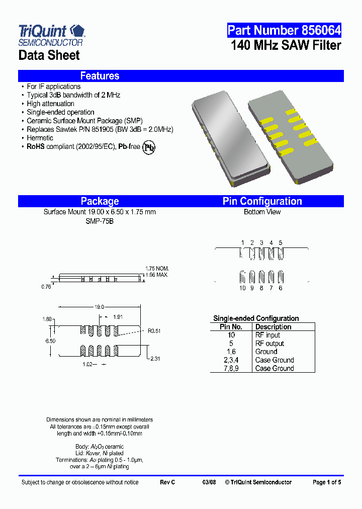 856064-15_8158777.PDF Datasheet