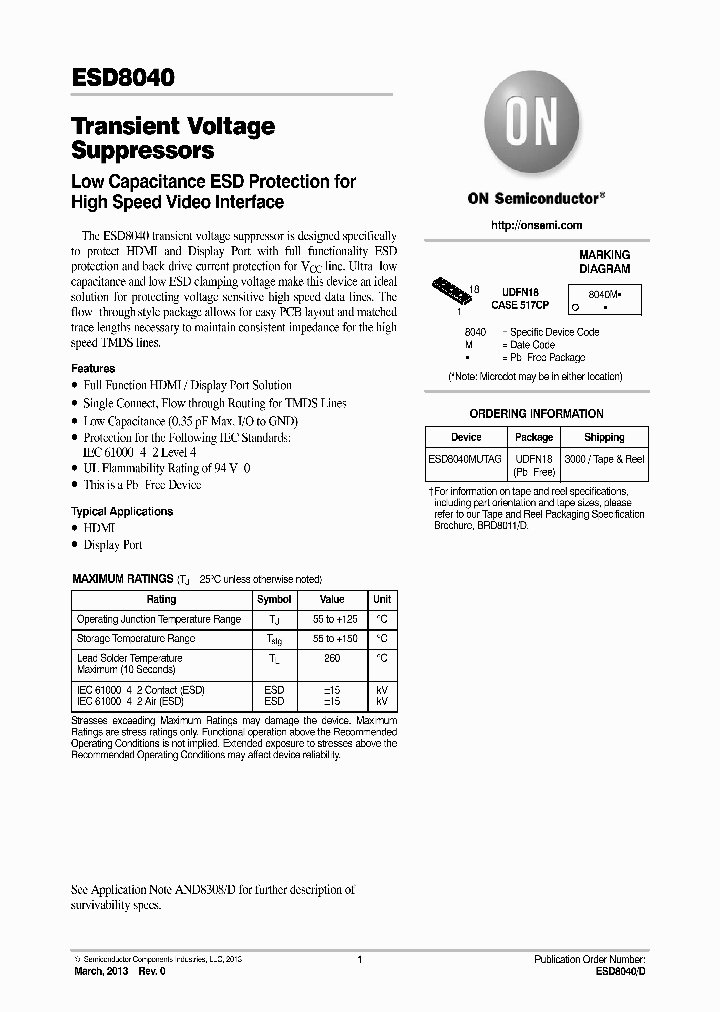 ESD8040_8160686.PDF Datasheet