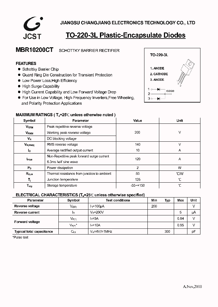 MBR10200CT_8161638.PDF Datasheet