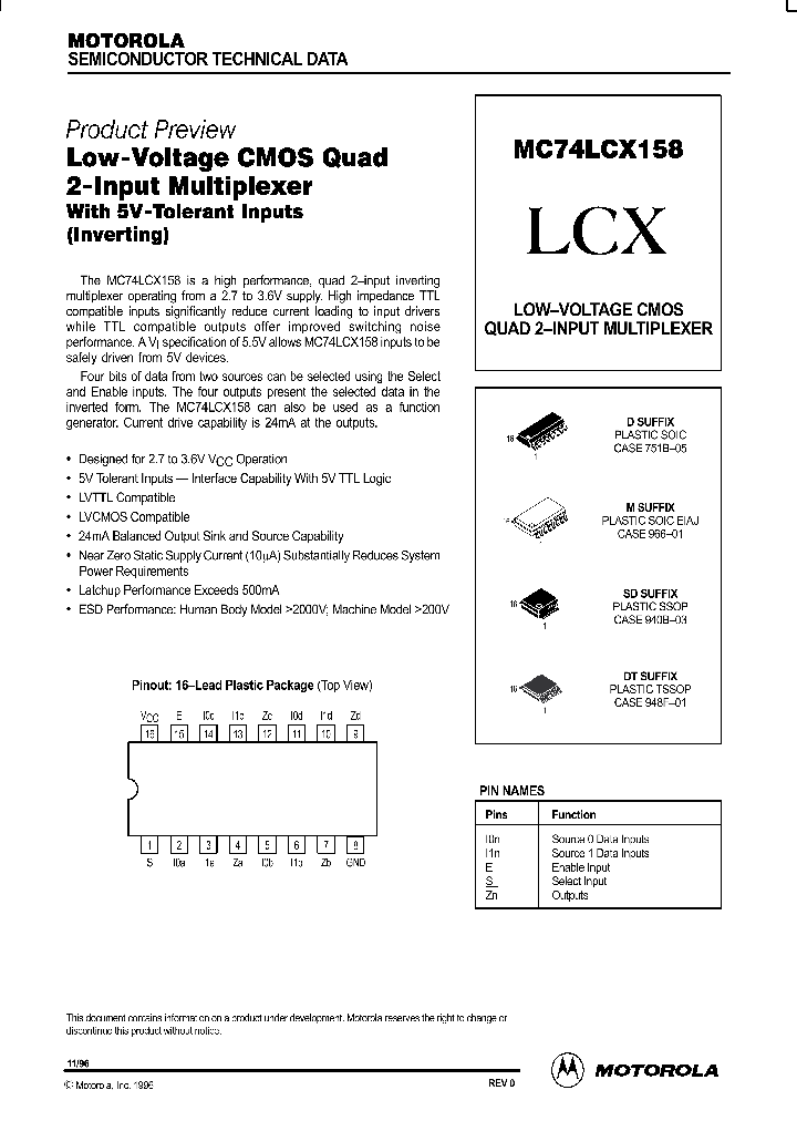 MC74LCX158_8161882.PDF Datasheet