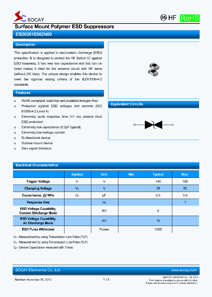 ESD0201E002N00_8166331.PDF Datasheet