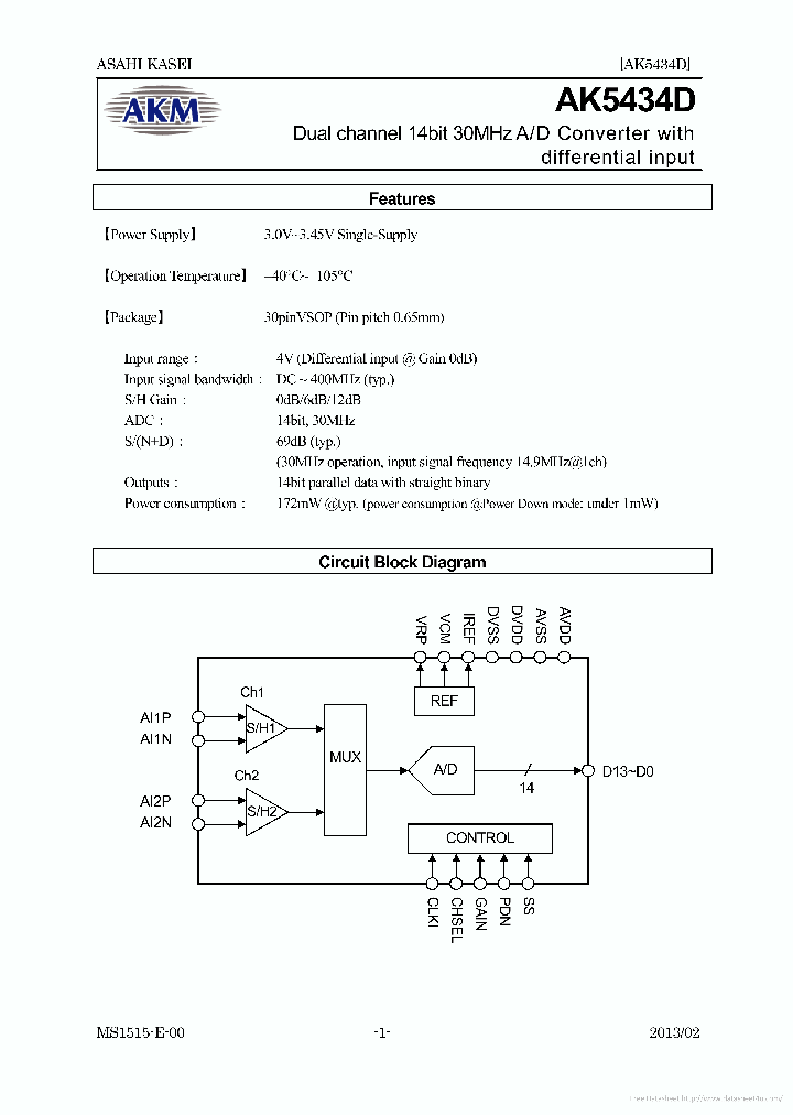 AK5434D_7826860.PDF Datasheet