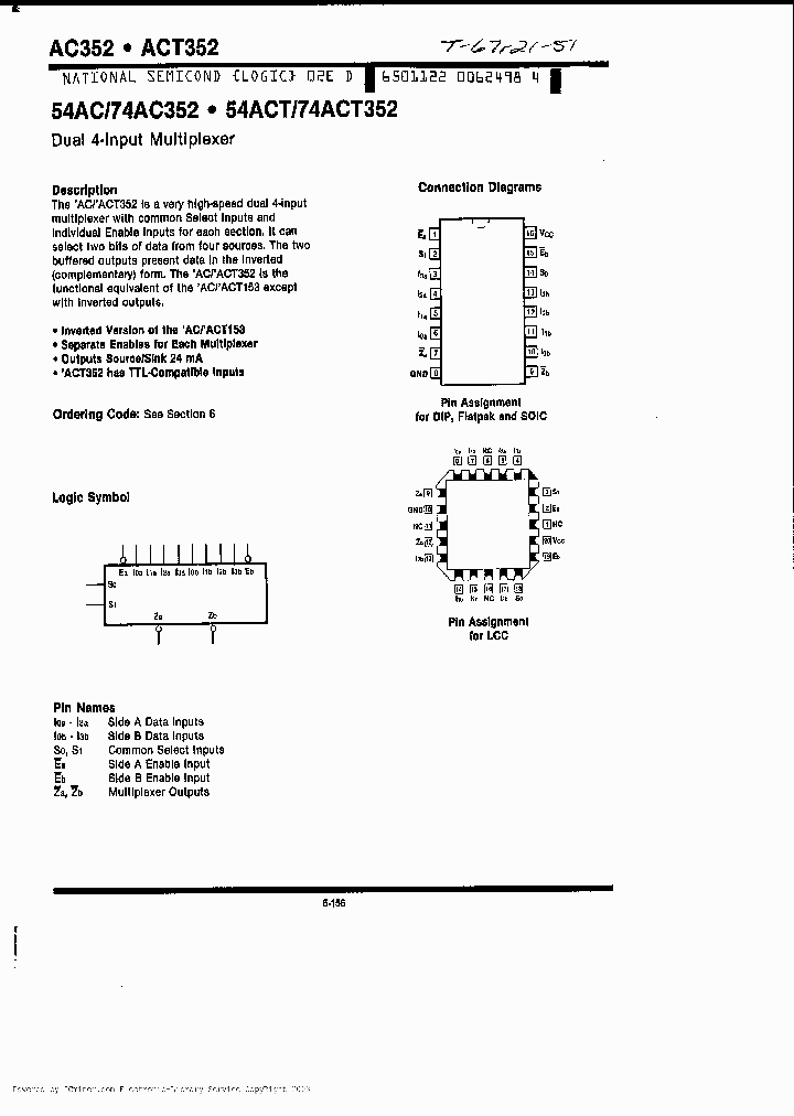 54AC352FM_8165933.PDF Datasheet