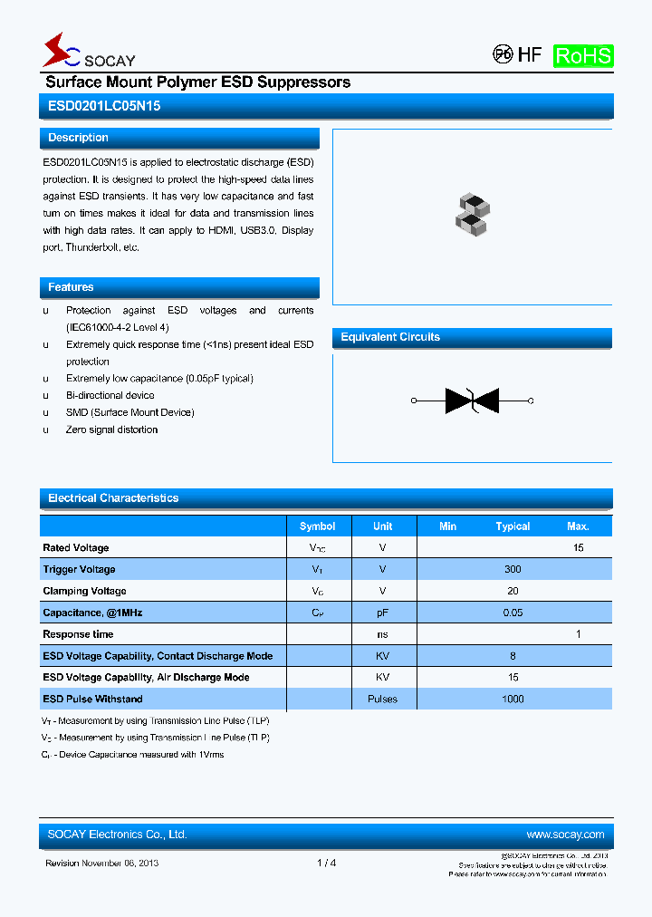 ESD0201LC05N15_8166333.PDF Datasheet