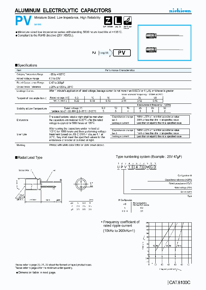 UPV1H100MFD_8167020.PDF Datasheet