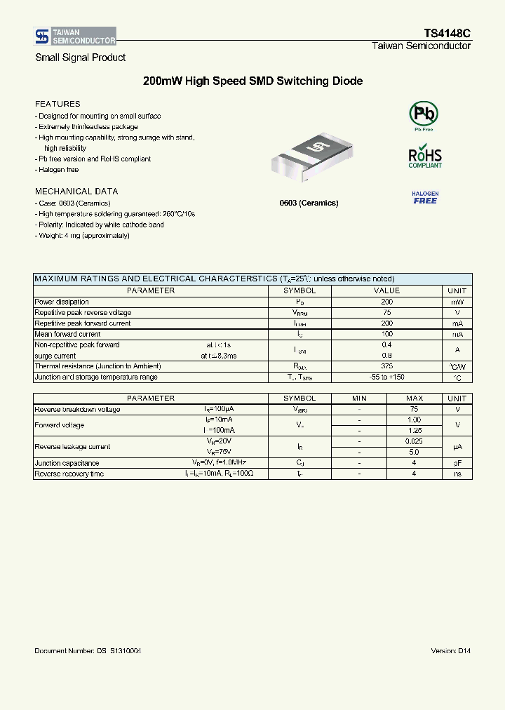 TS4148C_8167174.PDF Datasheet