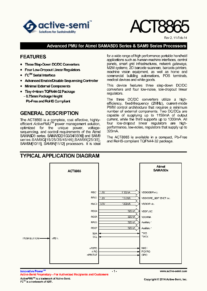 ACT8865_8167336.PDF Datasheet