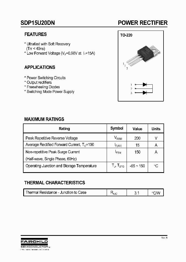 SDP15U20DN_7827231.PDF Datasheet