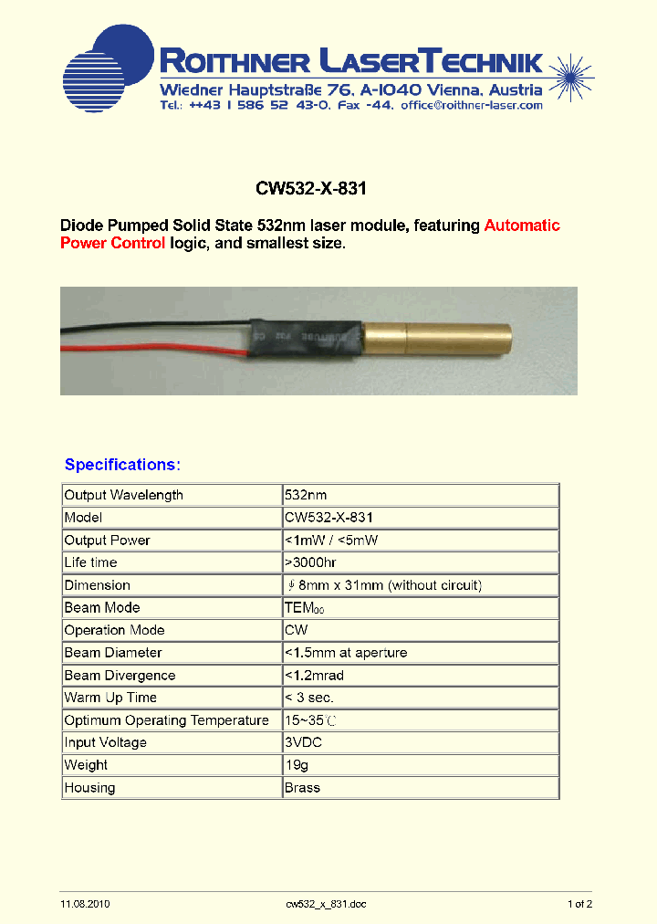 CW532-X-831_8168435.PDF Datasheet
