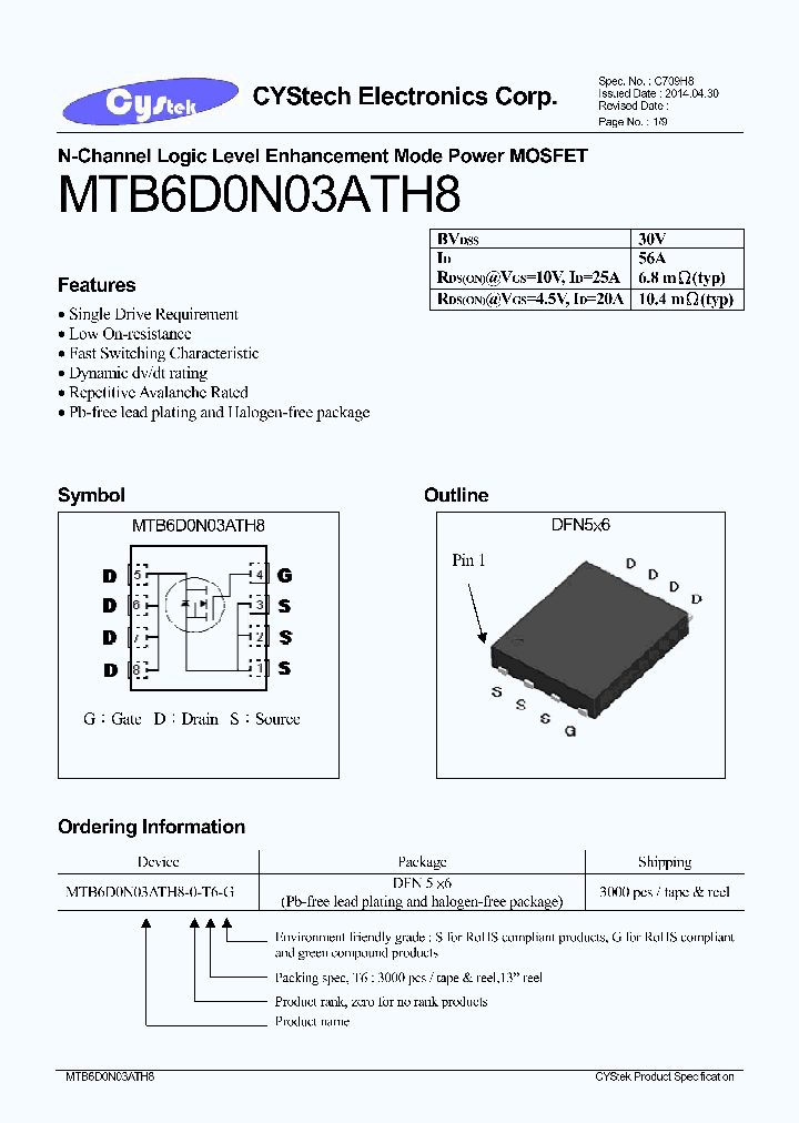 MTB6D0N03ATH8-0-T6-G_8169025.PDF Datasheet