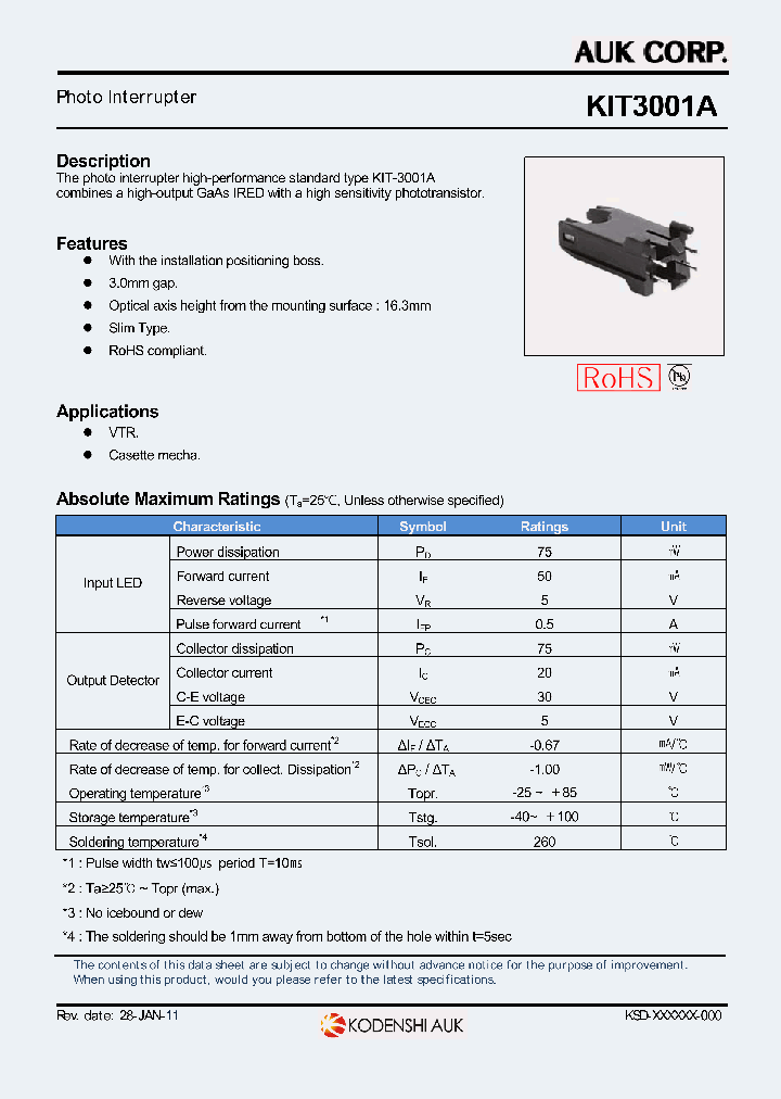 KIT3001A_8171396.PDF Datasheet